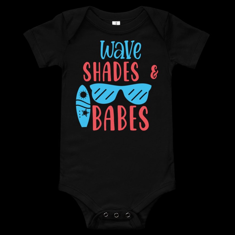 Black Baby Onezie - Shades